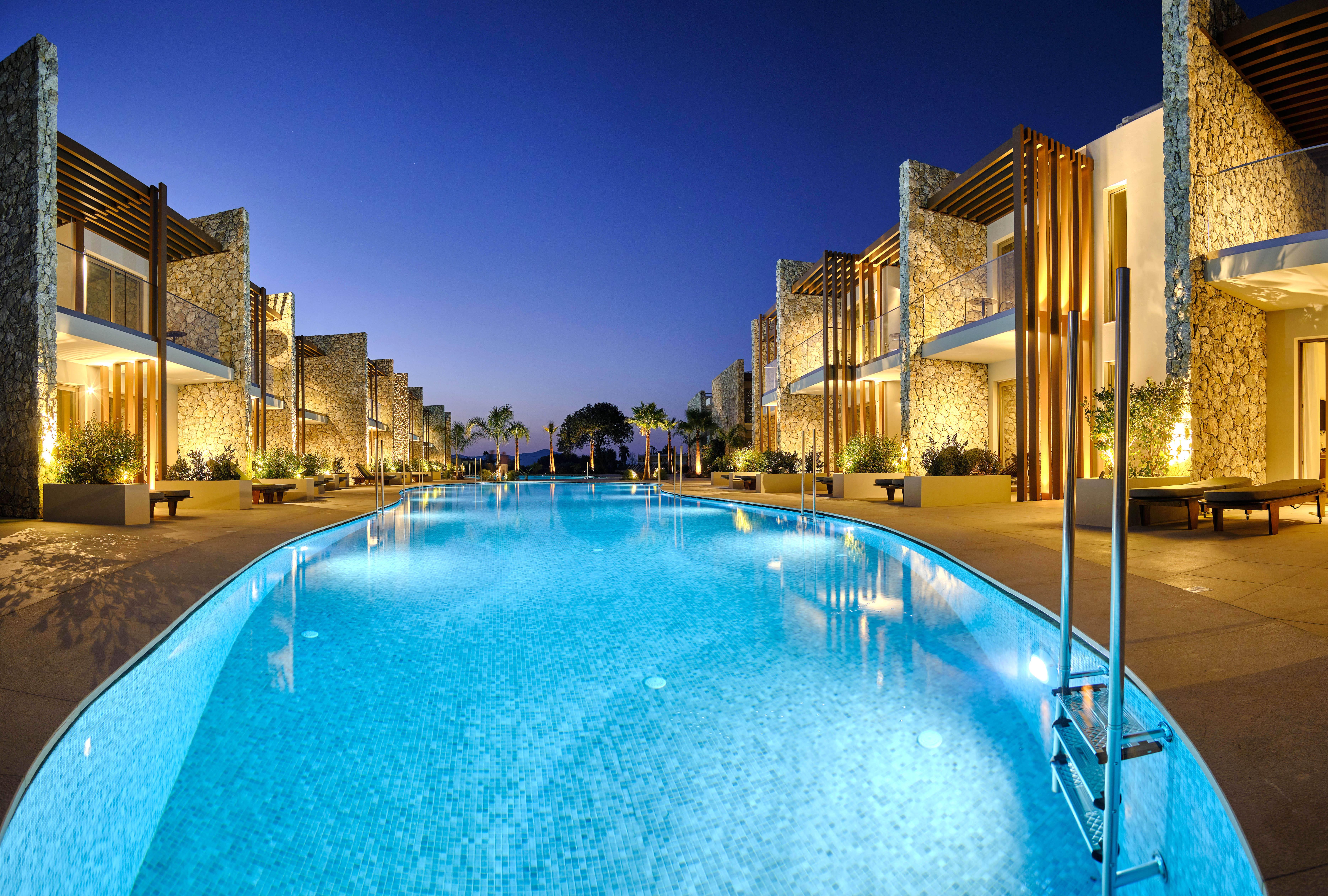 Utopia Blu Hotel Tigkaki  Exterior photo